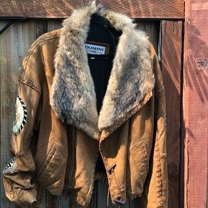 Domini Pelle Vintage Suede jacket